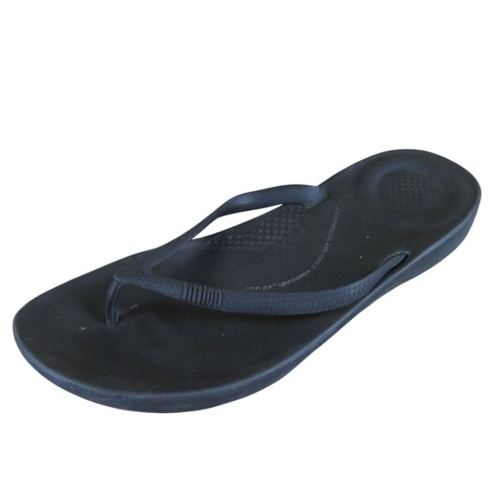 FitFlop Women's  Flip Flop Black Synthetic Sz‎ 7 Medium  Used 2025